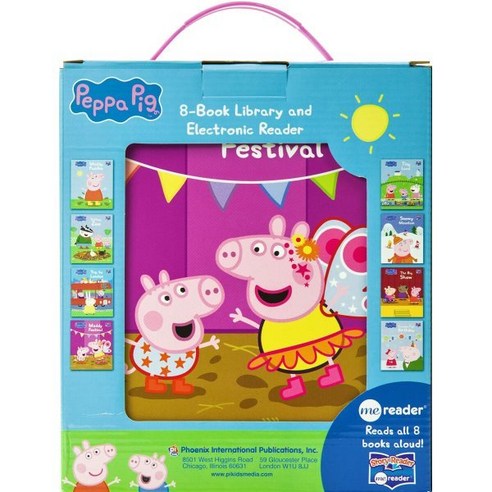 Peppa Pig: Me Reader 8-Book Library and Electronic Reader Sound Book Set, Phoenix International Publi...