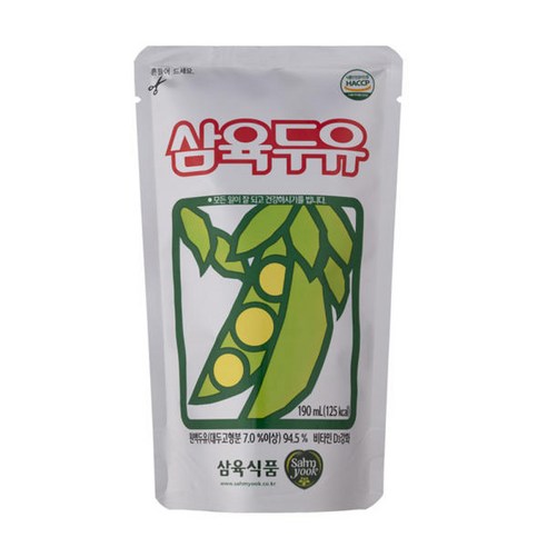 삼육두유 오리지널파우치 40개 식사대용 베지밀 고소한두유