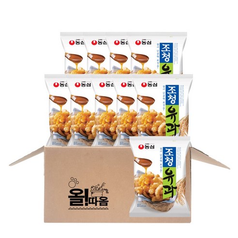 (올따옴) 농심 조청유과 96g 10개