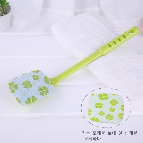 때밀이 신기 목욕 닦다 등 긴 손잡이 강력 밀다 진흙 구애받지 않다 때밀이 수건 여자 등 목욕 솔 때밀이 신기량 대종우 핑크 굵은 모래 (대치포), 긴 손잡이 녹색 가는 모래 (천 교체)