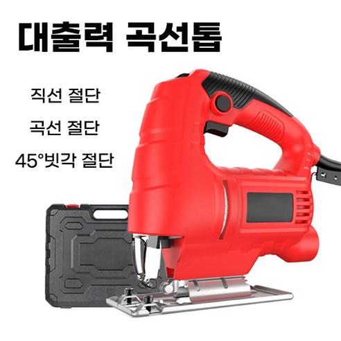 Fowod 유선 직소기 전동 속도조절 오비탈 절단기, 6개