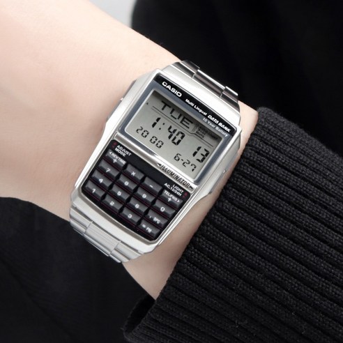 다니엘웰링턴 여성용 PETITE LUMINE BEZEL 5 LINK ARCTIC 크리스탈 시계 28mm 카시오문페이즈 Best Top5 13 카시오 데이터뱅크 계산기 전자 디지털 손목시계