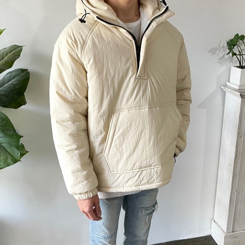 빵빵 데일리 패딩 후드 아노락