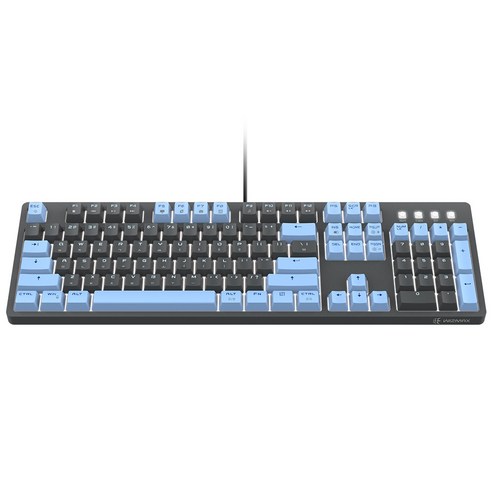 마이크로닉스 WIZMAX W101P 4세대 광축 PBT 무접점, 스카이블루
