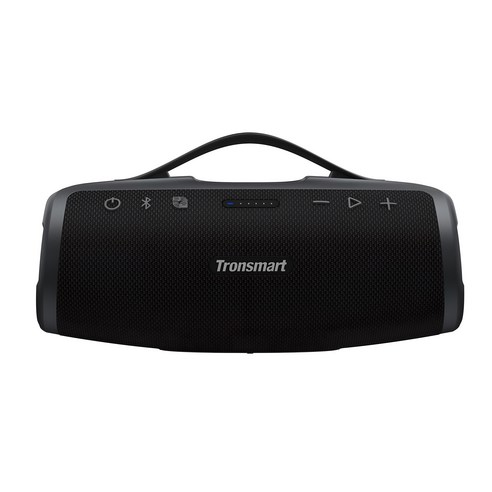Tronsmart Mirtune S100 휴대용 블루투스 스피커 50W 20시간 IPX7방수 TWS페어링 커스텀EQ 캠핑용, 블랙