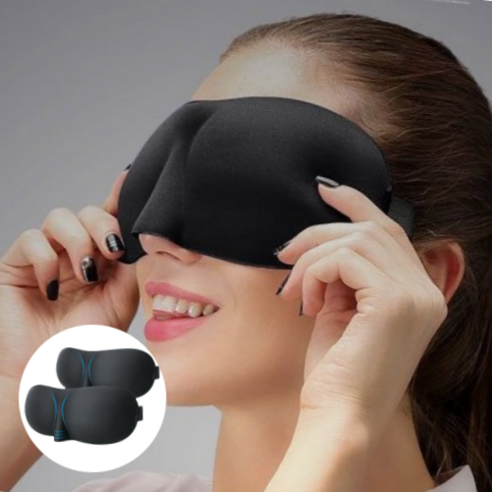 온열수면안대 추천 유니에버 3D 암막 수면 안대 꿀잠 2P – 품질과 편안함이 눈에 띄는 아이템 2023년 BEST상품 TOP10