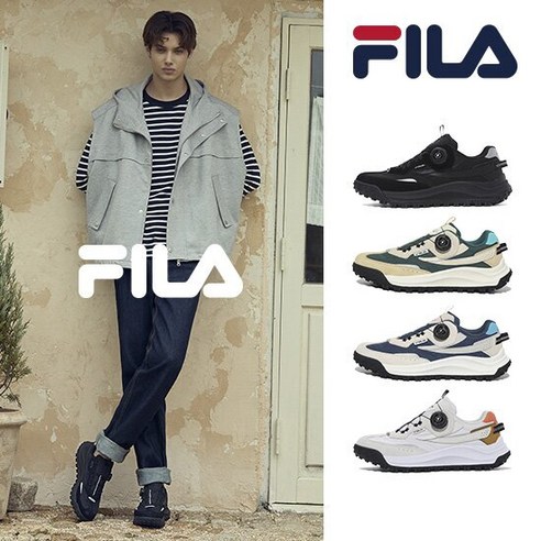 FILA 24FW NEW 드리븐 다이얼 트레킹화 운동화 남성용 
런닝화/운동화