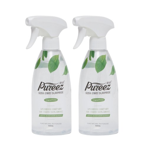 편백수가 아니라 진짜 피톤치드 퓨리즈 피톤치드 오리지널 스프레이, 2개, 500ml