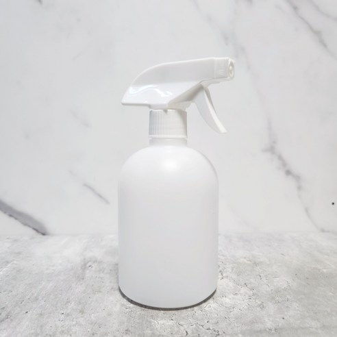 다담 500ml 분무기, 1000개, 반투명 용기 + 흰 스프레이건