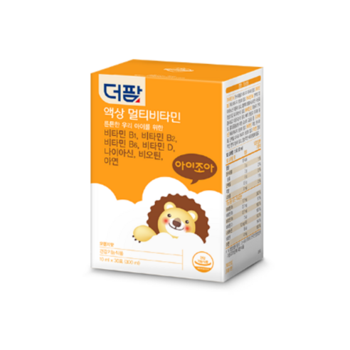 더팜 아이조아 액상 멀티비타민 오렌지맛 30포