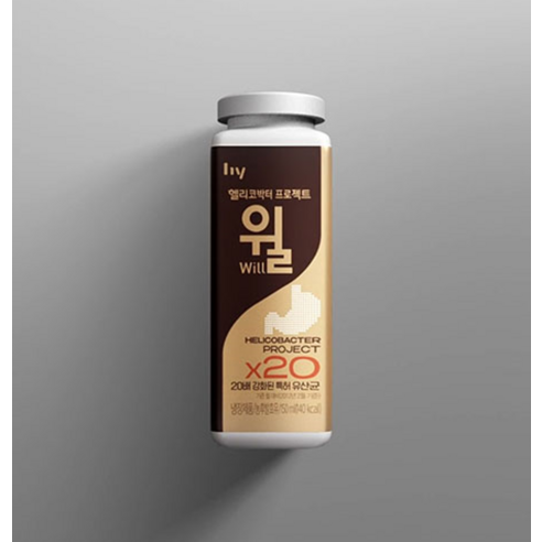 윌요구르트 헬리코박터프로젝트윌 한국야쿠르트윌 오리지널 10개