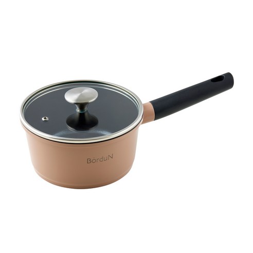 보오든 IH 세라믹 편수냄비, 1개, 모카, 18cm