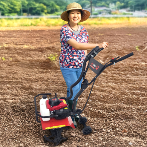 빨간코뿔소 미니 관리기로 텃밭 일이 즐거워지는 마법