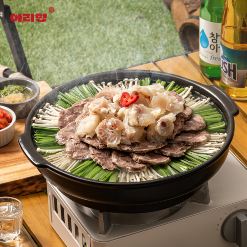 오늘 저녁, 칼퇴하고 럭셔리 홈파티 어때? 아롱사태 스지 전골 밀키트 솔직 후기 스지전골밀키트