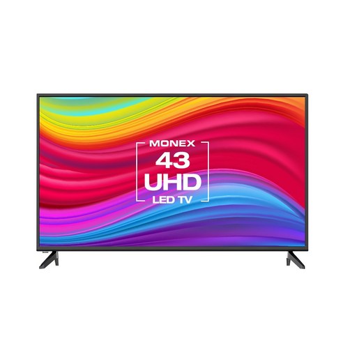 모넥스 M433683UT 43인치 4K UHD TV 고화질 울트라 가성비 중소기업 티비, 스탠드형