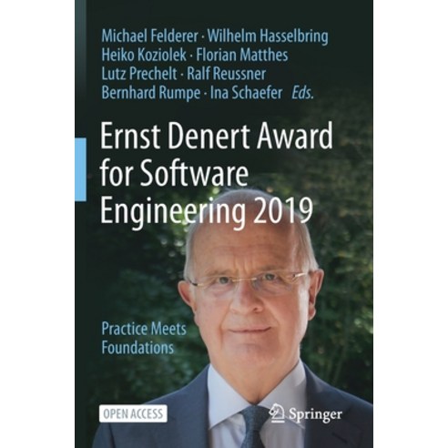 (영문도서) Ernst Denert Award for Software Engineering 2019: Practice Meets Foundations Paperback, Springer, English, 9783030586195