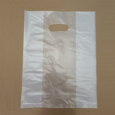 비닐 봉투 링고리 두꺼운 손잡이 배달 포장 쇼핑백 문구 오피스 선물 팬시 HDPE