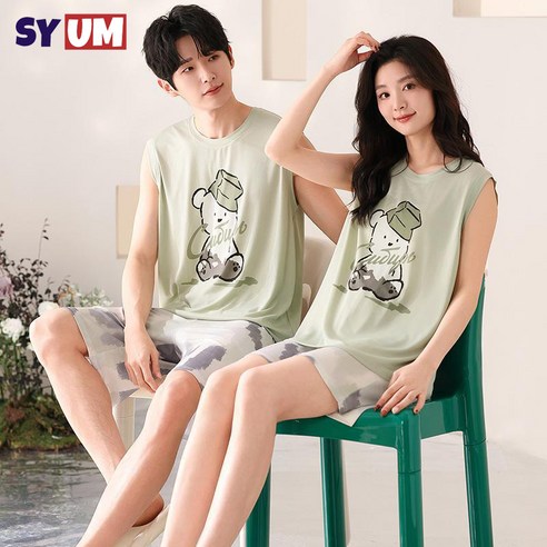 열대야 속 꿀잠 보장! 시원하고 편안한 여름 커플 잠옷 선택 가이드 실크잠옷