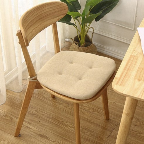 댓츠댓 모던 디자인 고정끈 식탁 의자 방석: 일상에 스며드는 편안함과 스타일 식탁의자방석