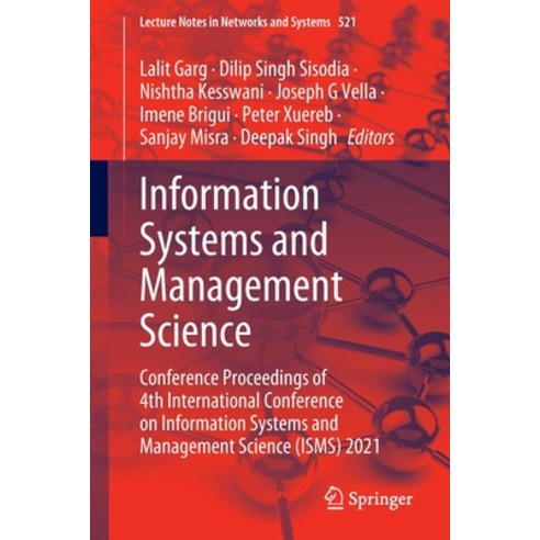 (영문도서) Information Systems and Management Science: Conference Proceedings of 4th International Confe... Paperback, Springer, English, 9783031131493