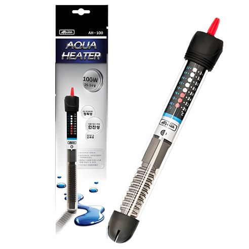 아마존 아쿠아리움 히터 AH-100: 찬란한 수중 세계를 위한 따스한 선물 어항온도조절기