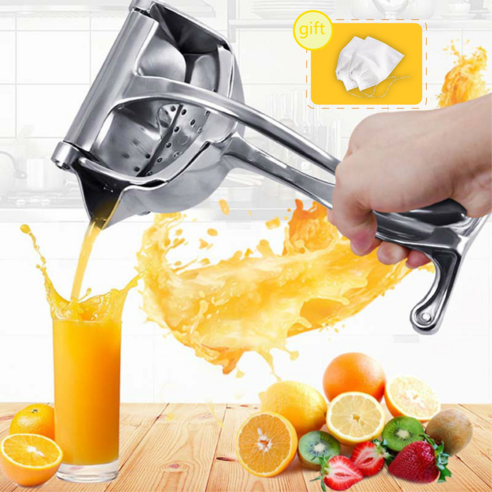 수동 과일 압착기 알루미늄 합금 Juicer 석류 오렌지 레몬 야채 주방 액세서리 미니 프레스 기계, 하나, 보여진 바와 같이