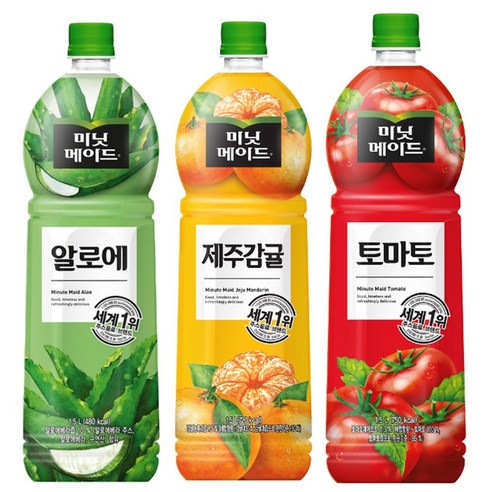 미닛메이드 토마토 쥬스 1.5L 12 pet, 12개