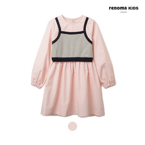 레노마 키즈 여아뷔스티에레이어드원피스 R2312O608 10