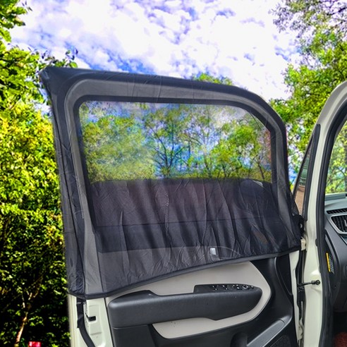 새로운 기아 레이 차박 모기장으로 여름철 차박 쾌적함 업그레이드