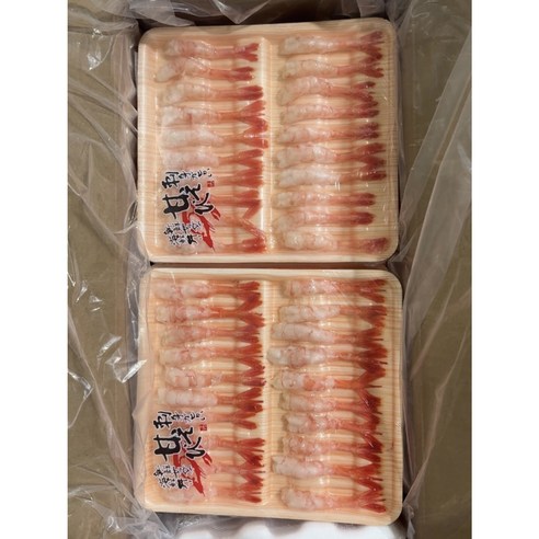아이씨 단새우 도화새우 1.2kg(60gX20개) 20팩 아마애비 초밥용, 20개, 1.2kg