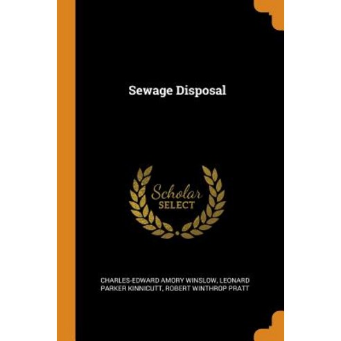 (영문도서) Sewage Disposal Paperback, Franklin Classics, English, 9780342117611