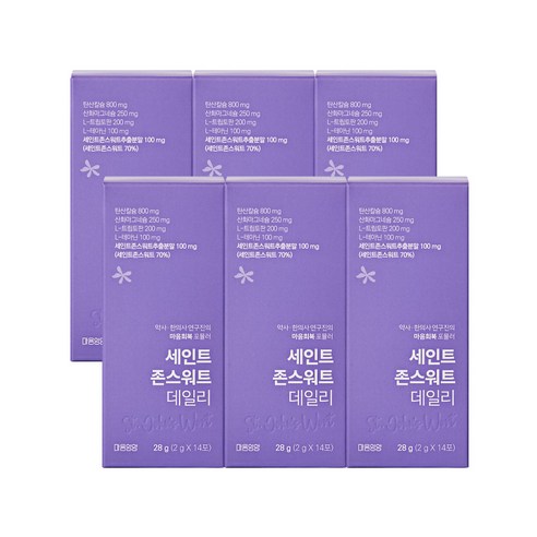 마음영양 세인트존스워트 데일리, 28g, 6박스