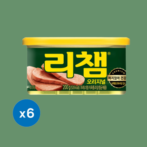 리챔 통조림햄, 10개, 120g