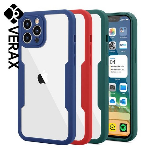 아이폰13미니 범퍼 투명 하드 심플 젤리 케이스 P642, 옵션선택 Best Top3