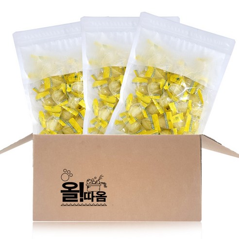 올따옴) 포지타노 오리지날 레몬사탕 선물기획 420g 3입, 3개