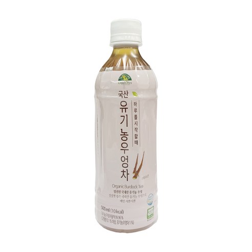 [오가닉스토리] 국산 유기농 우엉차 500ml, 500ml, 1개
