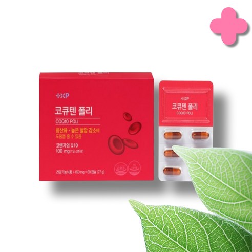 코큐텐폴리 코큐텐 나토키나아제 폴리코사놀 코엔자임Q10 사탕수수, 10개, 60정 코큐텐폴리 코큐텐 나토키나아제 폴리코사놀 코엔자임Q10 사탕수수, 10개, 60정