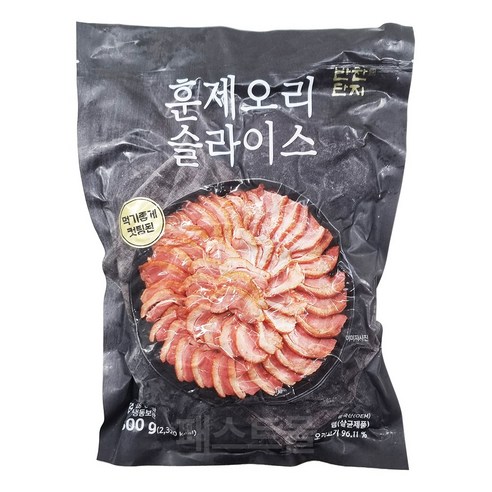 메가마켓 반찬단지 훈제오리 슬라이스 800g, 2개 오리고기가슴살 Best Top5