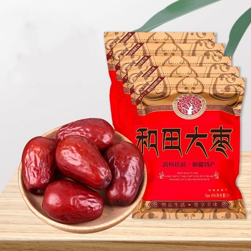 신쟝 건대추 특대 사이즈, 특급(4-5cm), 2개, 500g