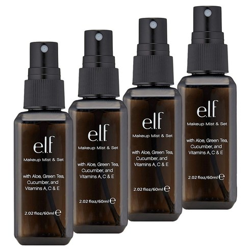 elf 메이크업 미스트 & 세트, 60ml, 4개