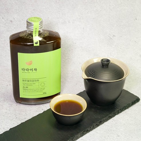 다다이차 국산 여주 돼지감자차 진액, 1박스, 600ml