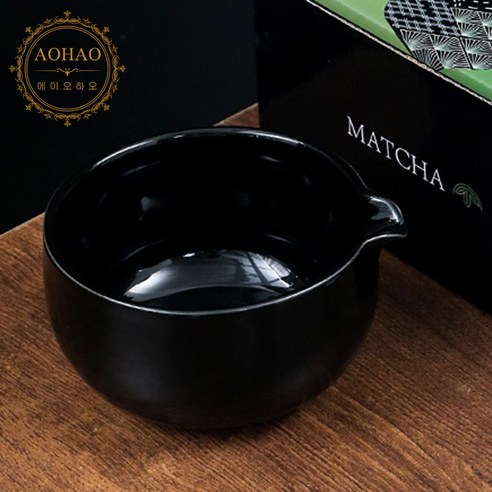 AOHAO 말차 도구 1/4/7 PCS 세트 MATCH WHISK 차선 차선립 다완, 1세트, 블랙*다완*1PCS