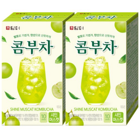담터 콤부차 샤인머스캣 10T+10T