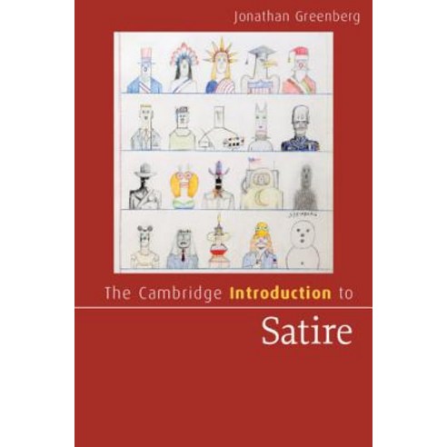 The Cambridge Introduction to Satire Paperback, Cambridge University Press