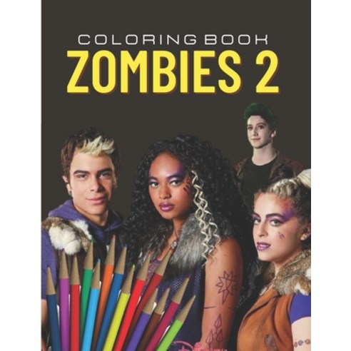 Zombies 2 coloring book: Coloring book for Kids and adults of the movie Zombie 2 Paperback, Independently Published, English, 9798552896776