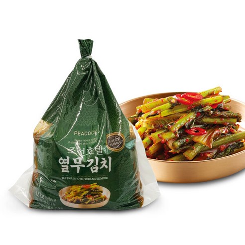 피코크 조선호텔 포기김치4kg+열무김치1.5kg, 1세트, 5.5kg