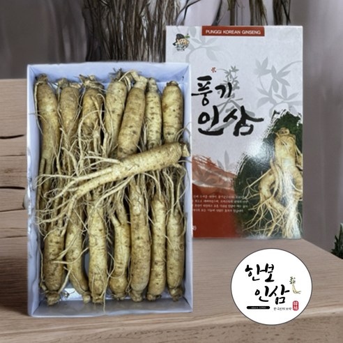 6년근 수삼 인삼 15뿌리 풍기인삼 한채 풍기인삼시장 한보인삼사, 1개, 750g