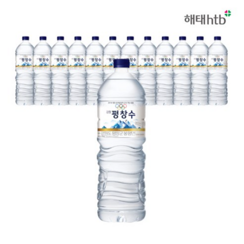 강원 평창수 생수, 2L, 96개