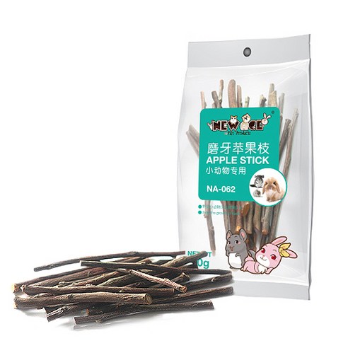 NEW AGE 사과나무스틱 50g (NA-064), 1개 토끼사탕수수