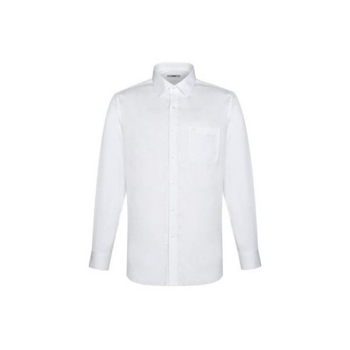 닥스 코튼혼방 솔리드 셔츠 레귤러핏 화이트337242